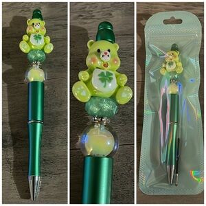 Care Bears beaded pen